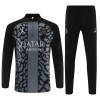 Paris Saint-Germain Sweat d'Entraînement Quarter-Zip 2023-24 Noire Paris Saint-Germain Sweat d'Entraînement Quarter-Zip 2023-24 Noire